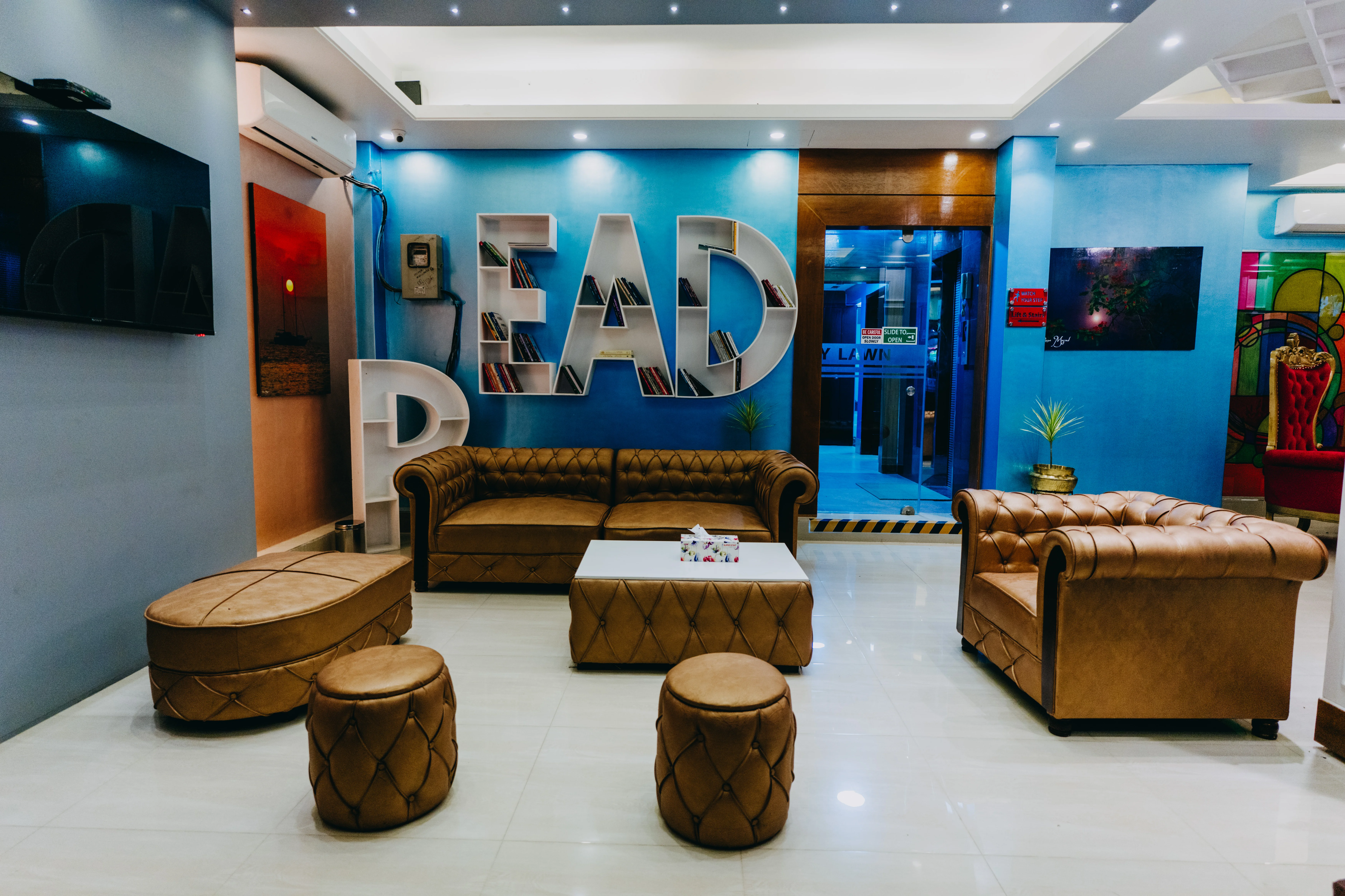 Lawn Hotel Modern Lobby Rangpur