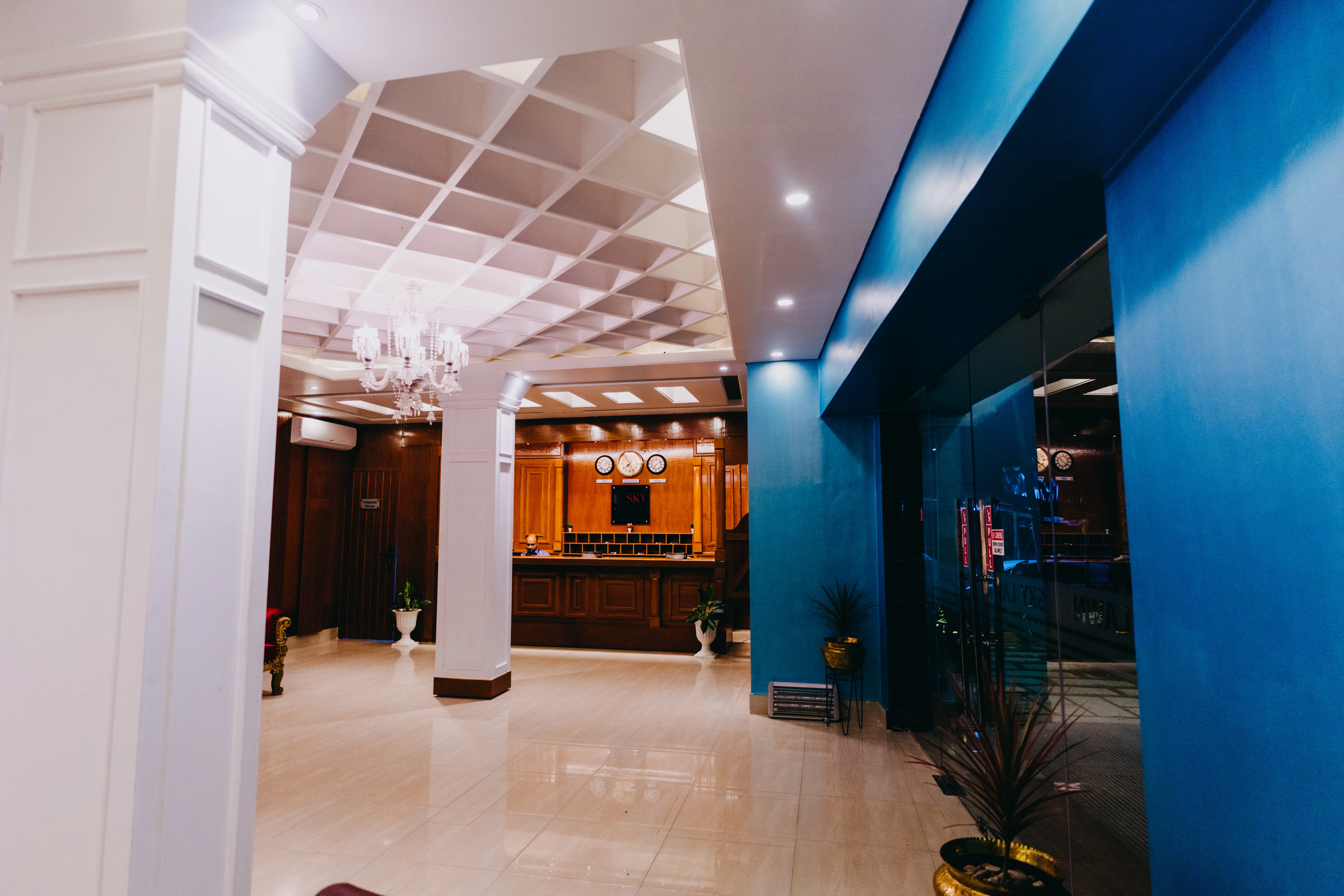 Lawn Hotel Reception Lobby Rangpur